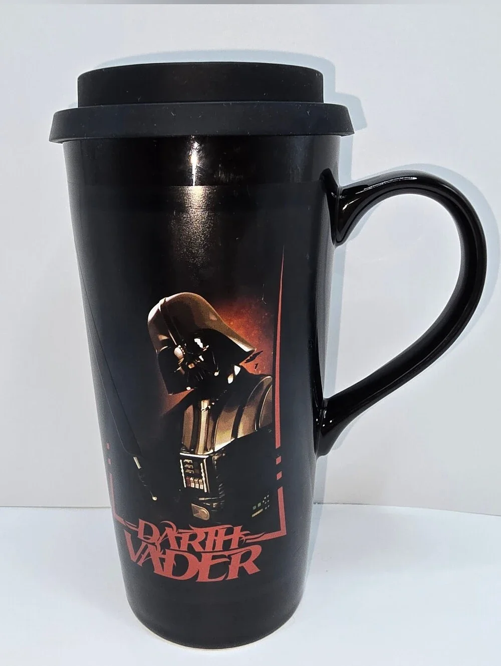 Star Wars Darth Vader 20 oz. Heat-Reactive Ceramic Travel Mug Coffee Tea Cup